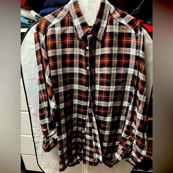 Billy Reid Button Down - Linen - Picture 1 of 2